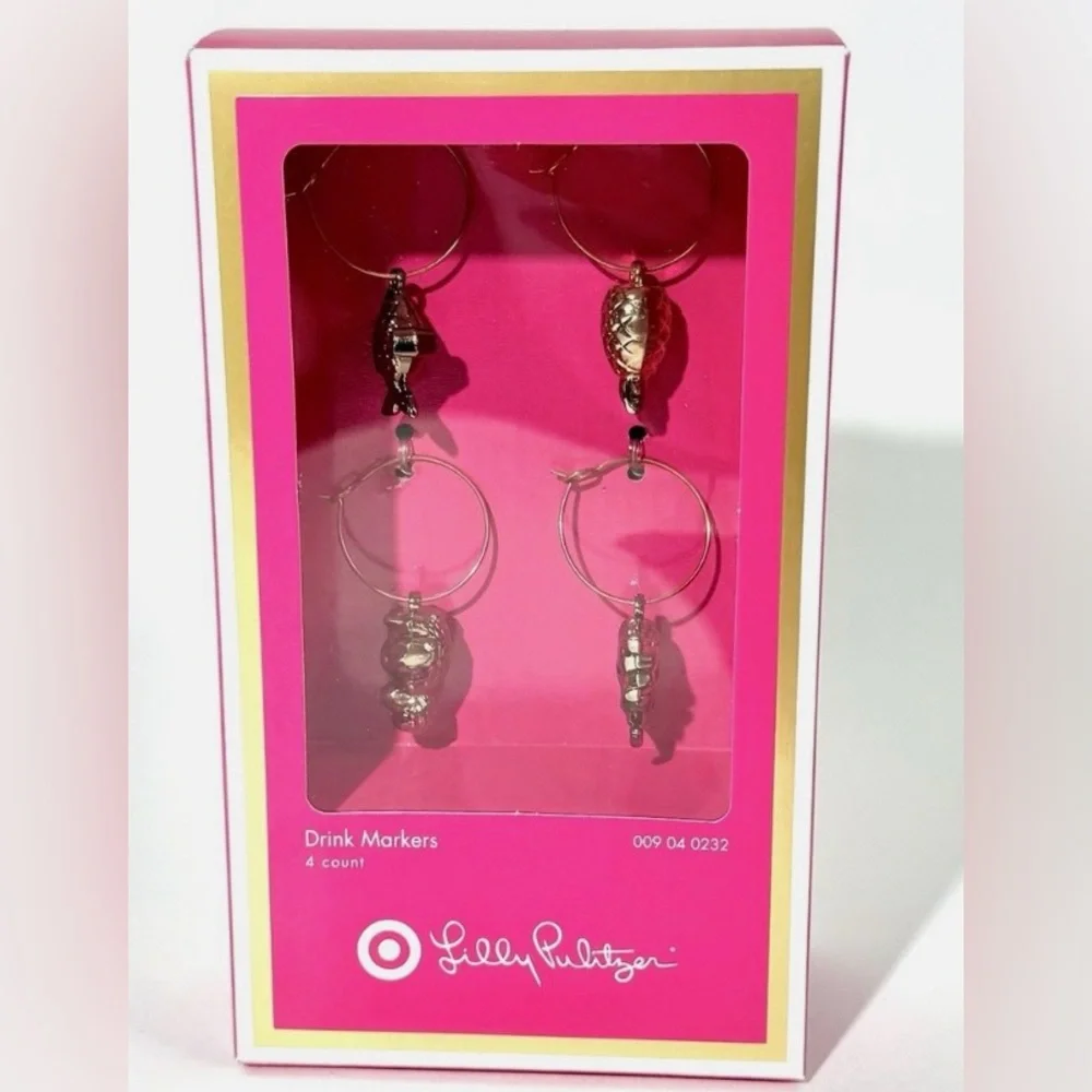 Brand new Lilly Pulitzer drink markers